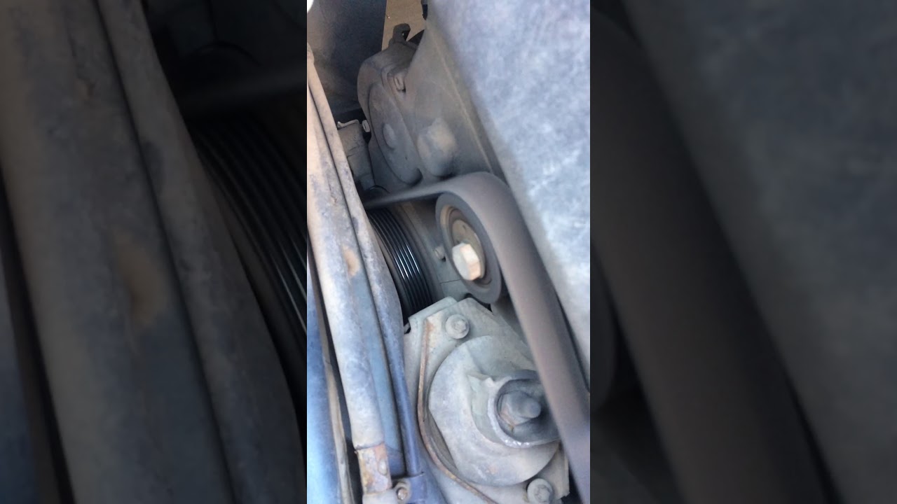 Непонятный шум в районе грм/генератора/ролика - YouTube