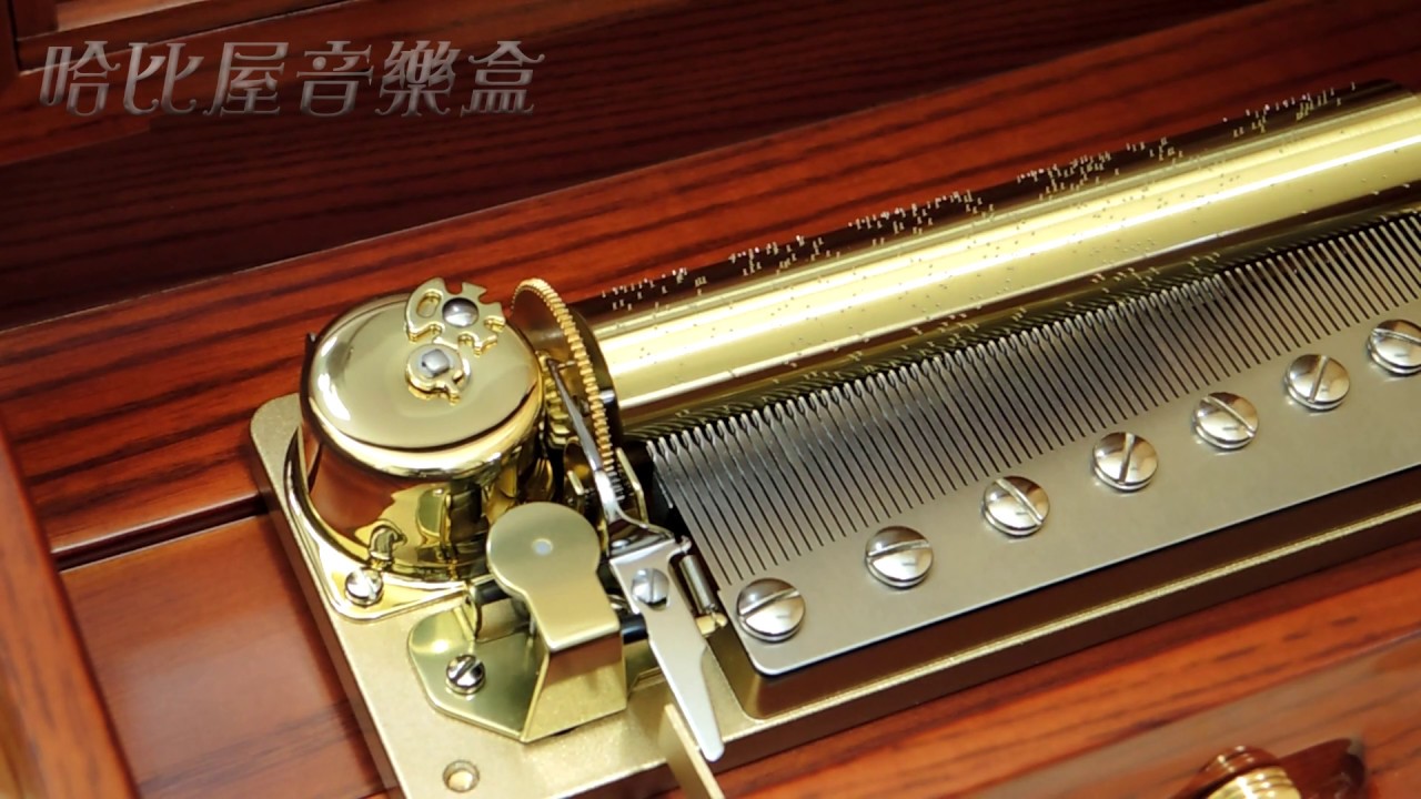 Sankyo ORPHEUS 72音音樂盒+月之沙漠- YouTube