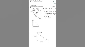 Cosine Rule 7 #shorts