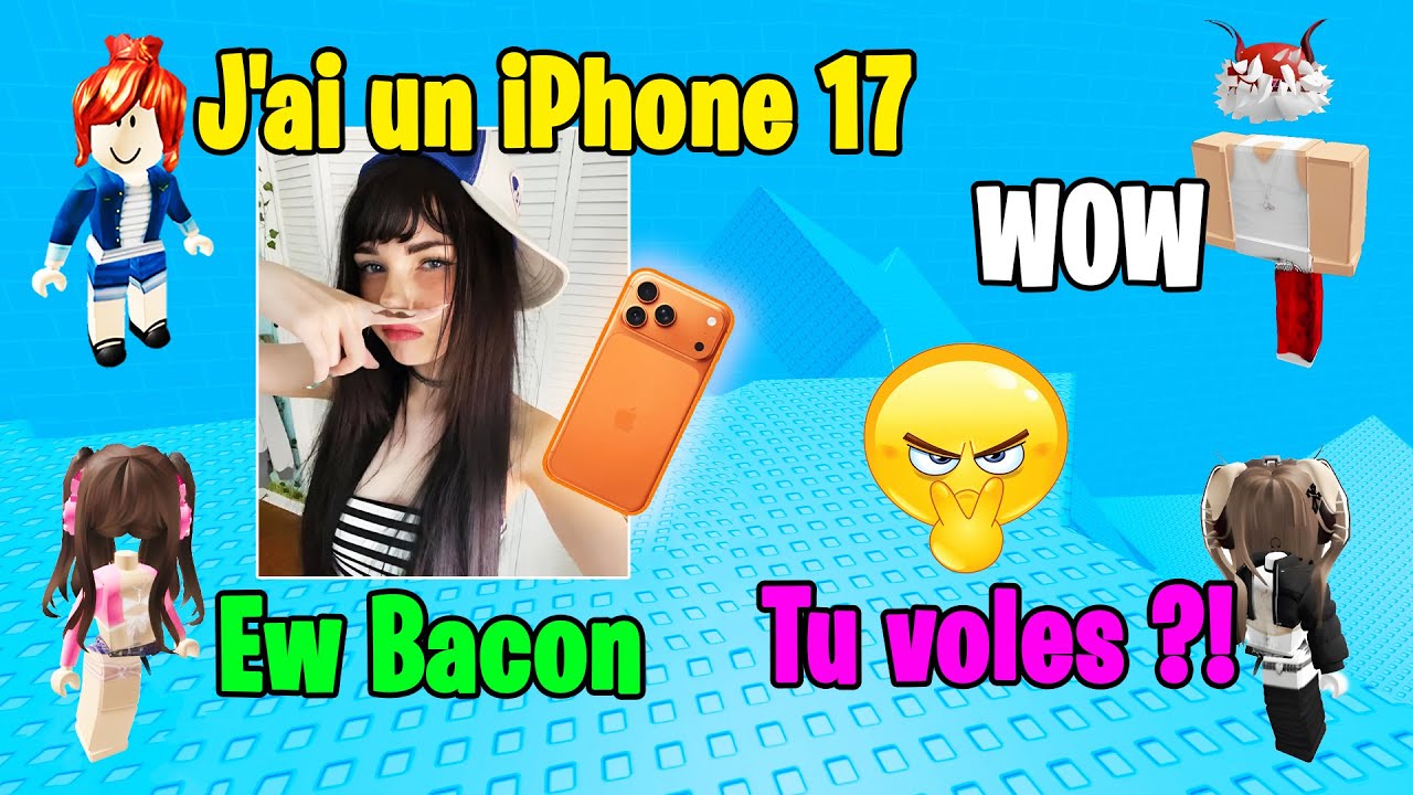 HISTOIRE ROBLOX | Le premier Bacon avec un iPhone 17 😂