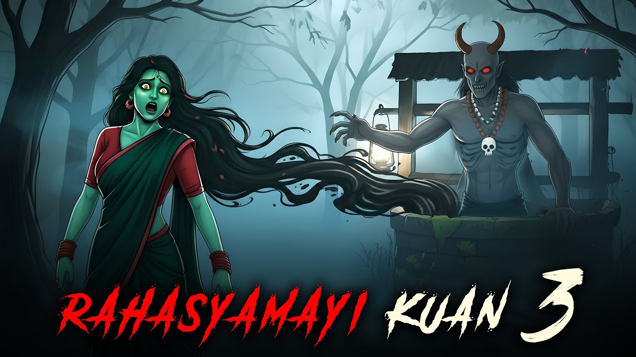 RAHASYAMAY KUAN 3 Horror Story | Skull Towns | Horror stories | Horror Cartoon | Horror Animated