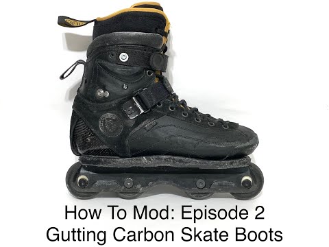 How To Mod: Episode 2: Gutting Carbon Fiber skate boots for Intuition liners