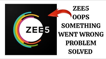 How To Solve Zee5 App "Oops Something Went Wrong Please Try Again Later" Problem|| Rsha26 Solutions