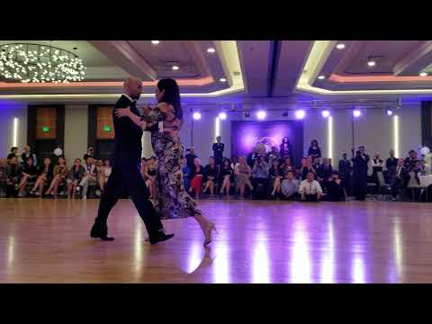 María Inés Bogado and Orlando Reyes Ibarra - performance at Nora's tango week on 7/6/2019 (1 of 2)