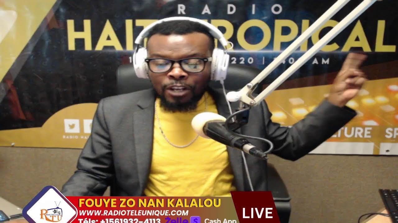 RADIO TELE UNIQUE LIVE's Live broadcast - YouTube