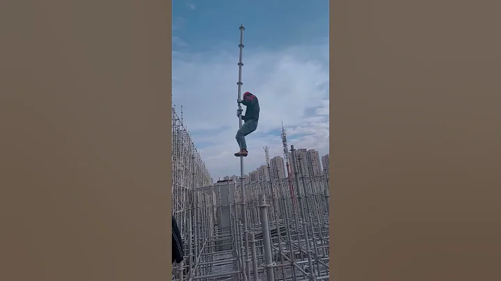 👍Scaffolder | Scaffolding |  Dangerous Work#shorts - DayDayNews