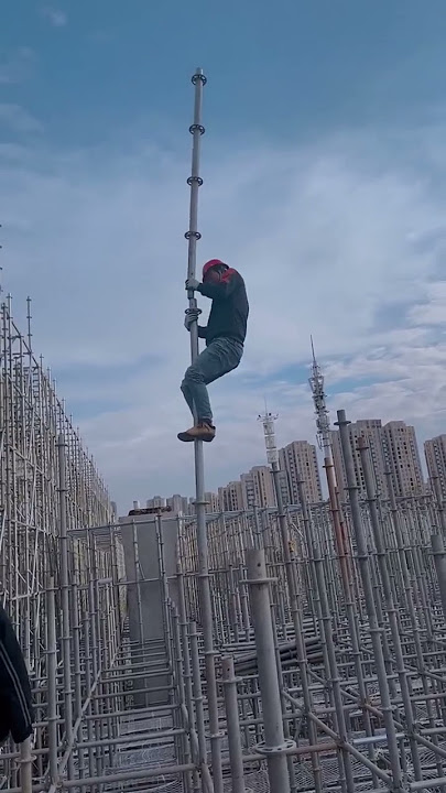 👍Scaffolder | Scaffolding |  Dangerous Work#shorts