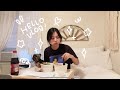 day in my life ep. 0: hello, testing 1,2, back at my apartment, + skincare routine