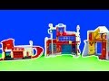 2 FEUERWEHRMANN SAM STATIONEN vs. MICKY MAUS FEUERWEHR STATION | Toy Stories Fun