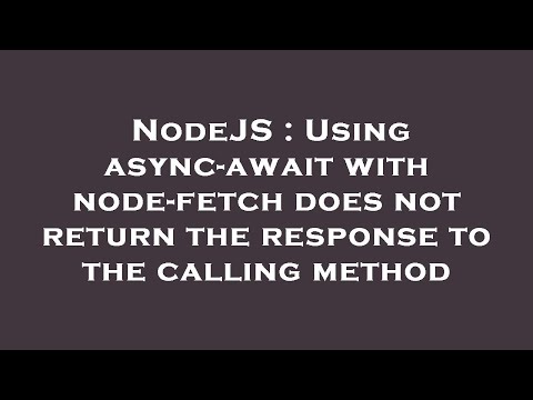NodeJS : Using