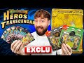 EXCLU NOUVELLE RARETÉ ! OUVERTURE 24 BOOSTERS HÉROS TRANSCENDANTS FR  thumbnail