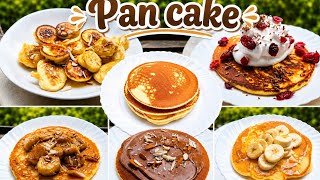 One Batter, 5 Delicious Topping Ideas | Quick, Easy & Fluffy Homemade Pancake Recipe Breakfast Idea  screenshot 3