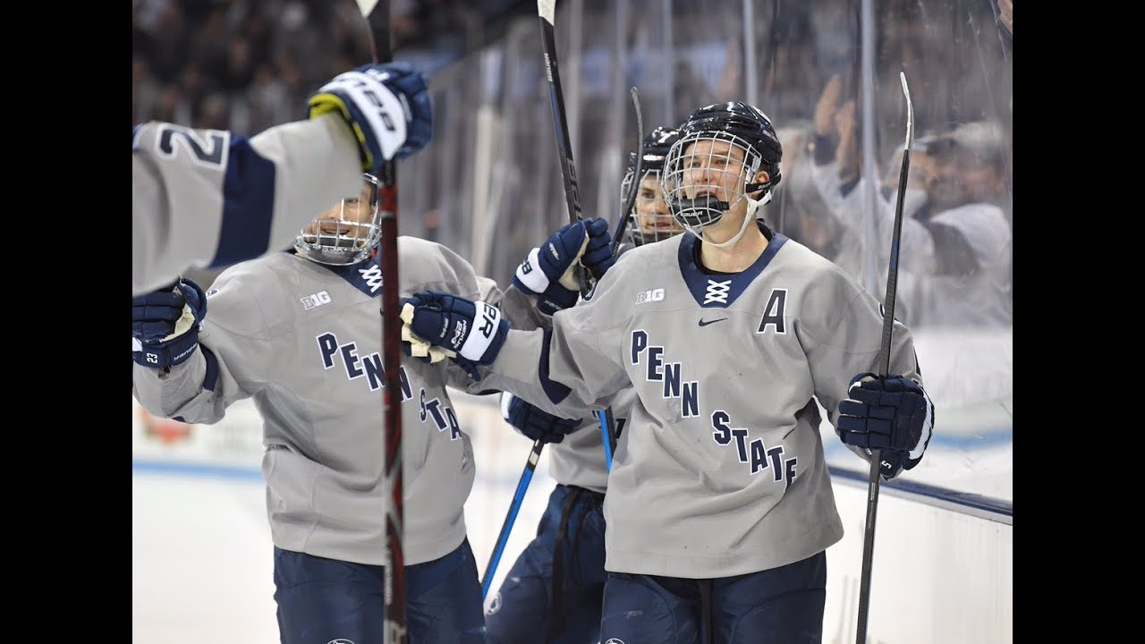 penn state hockey jersey white