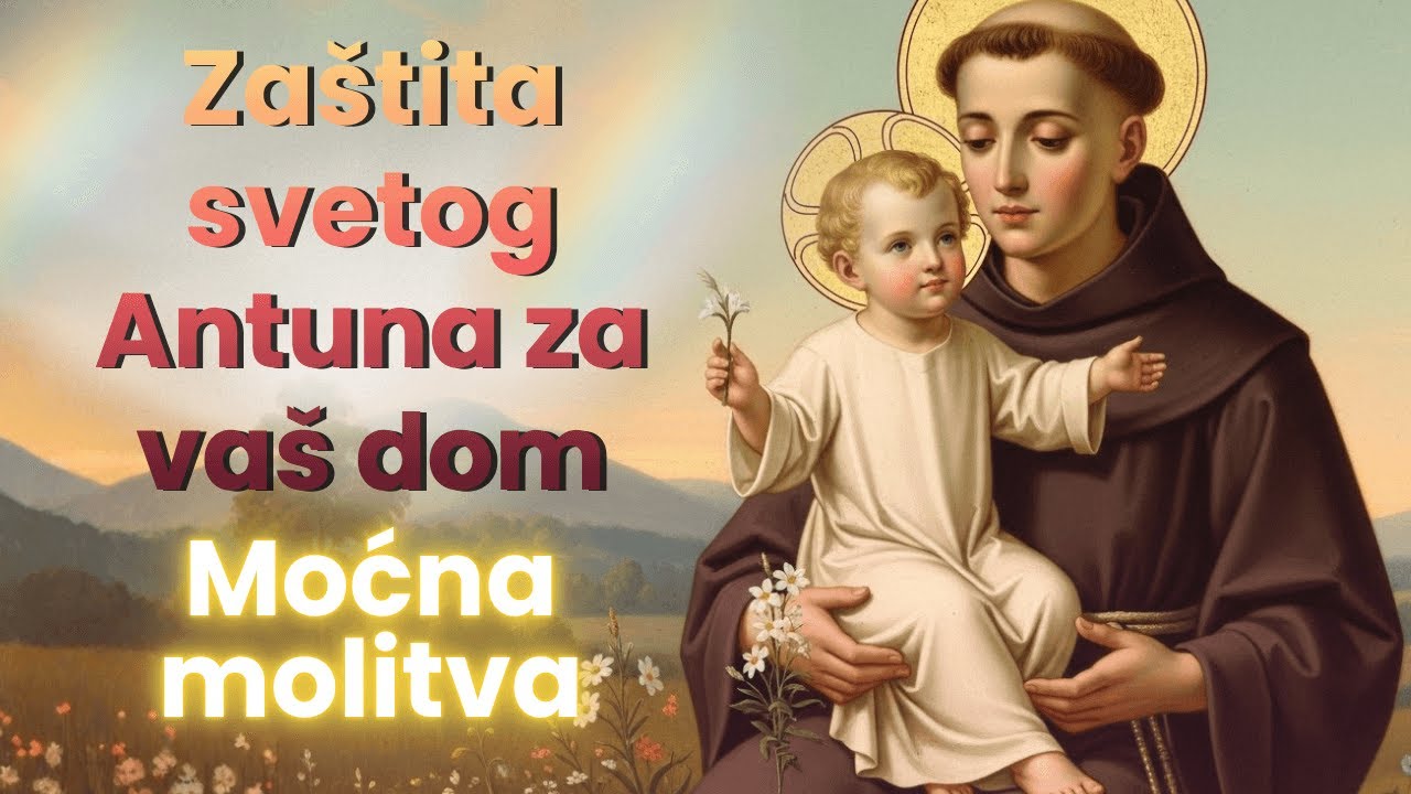 🙏 Sveti Antun opominje: ne čekaj da zlo dođe, posveti svoju obitelj ovom moćnom molitvom 🙏