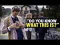 Asking strangers about Bitcoin and crypto in Davos!