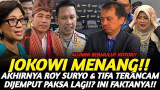 UGM MELAWAN!! TIFA & ROY SURYO TERANCAM DIJEMPUT PAKSA LAGI DI KASUS IJAZAH JOKOWI?! JOKOWI MENANG!!