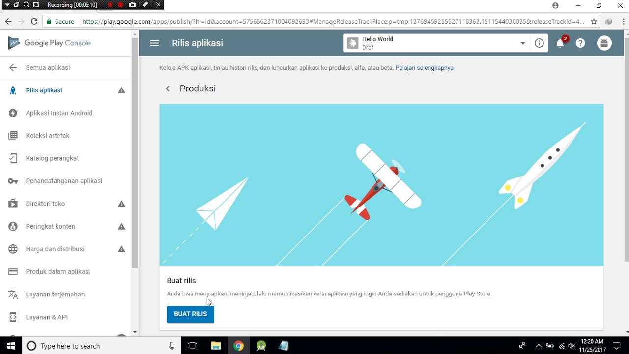Upload Aplikasi ke Play Store - YouTube