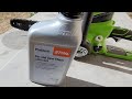 Stihl Platinum Chainsaw Bar And Chain Oil