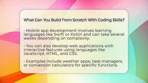 What Can You Build From Scratch With Coding Skills? - Black Education Success Network