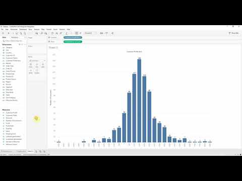 Tableau Software - Skill Pill -  Scatter Plot with Marginal Histograms (EN)