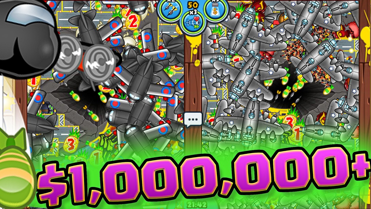 MILLIONS in THIS LATE GAME MATCH (btd battles)