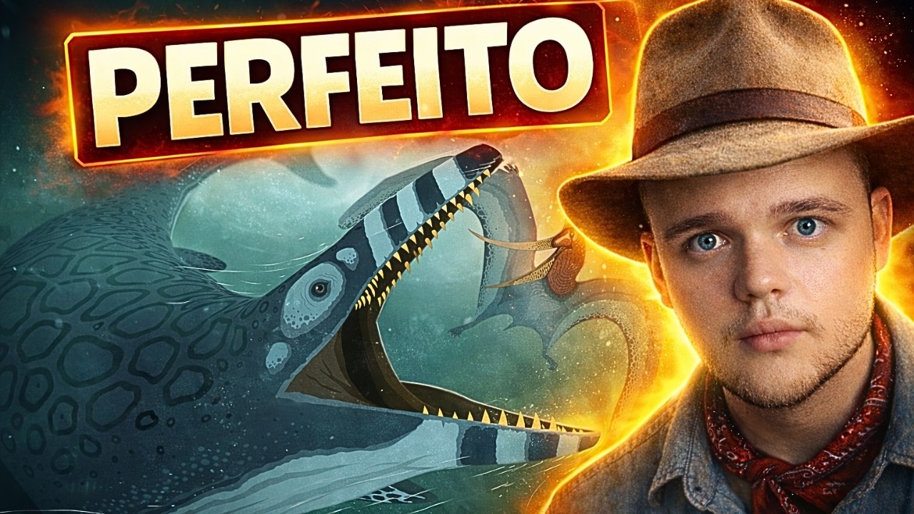 🌊 O Ataque Mais INSANO dos Mares Pré-Históricos! PALEO REACT DINOSAURIA SERIES 4