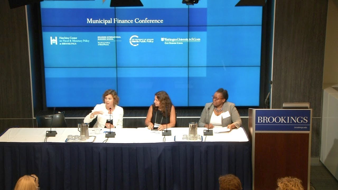 brookings institution events 7th annual Municipal Finance Conference - Part 6