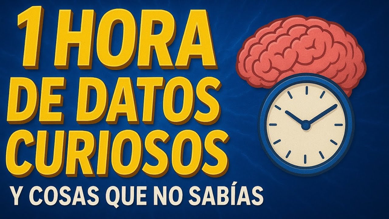 💡1 HORA DE DATOS CURIOSOS Y COSAS QUE NO SABIAS ⏰ - YouTube