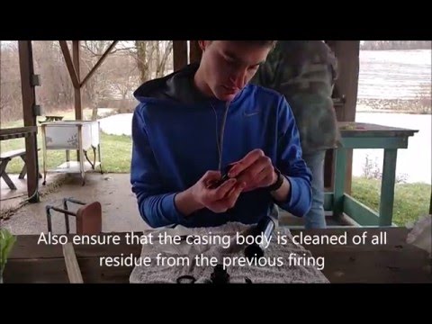 How to load a 38mm solid rocket motor