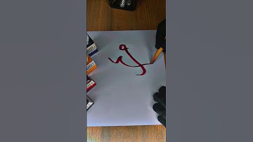 Mariyam name calliygraphy |arabic calligraphy tutorial |The Hijabi Calligrapher