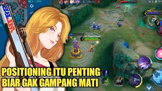CARA JAGA POSISI AGAR GAK GAMPANG KECULIK MUSUH - MOBILE LEGENDS