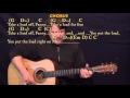 The Weight (The Band) Strum Guitar Cover Lesson in G with Chords/Lyrics