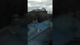 Ураган. В Щучинске и Кокшетау посрывало крыши домов