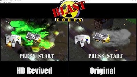 Blast Corps Esrgan Sample Preview