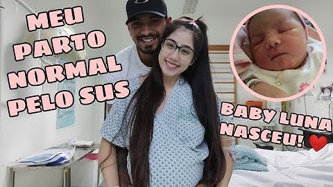 VLOG: MEU PARTO NORMAL PELO SUS | NASCIMENTO DA LUNA 💕 | LAURA ZAN