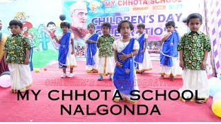 Tiny Toes Twirl: My Chhota School Nalgonda- Nursery Dance Extravaganza!
