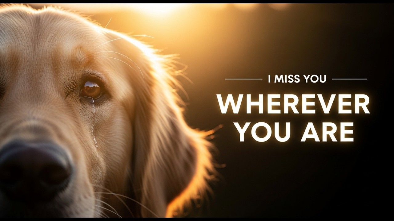 Most Emotional Dog Loss Song Ever | Wherever You Are – Pet Memorial Tribute