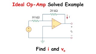 26. Contoh Soal OP-AMP IDEAL [Soal Latihan SADIKU 5.2]