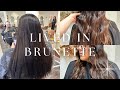 LIVED IN, WARM BRUNETTE TUTORIAL! TEACHING AT MY HAIR SCHOOL | JZ STYLES