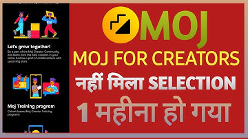 Moj for creators application reject: नहीं मिला selection एक महीना हो गया🤔| Moj mfc under review!