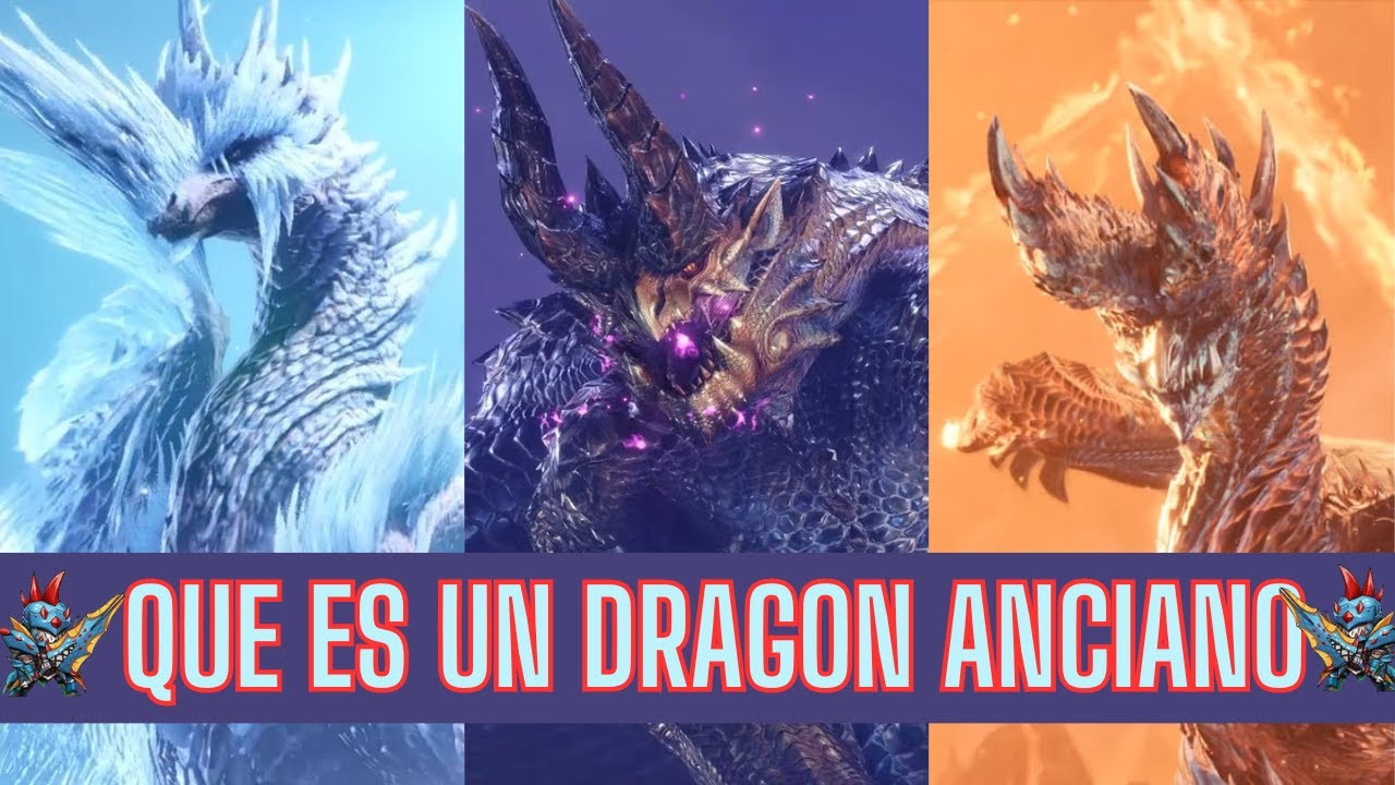 Hablemos de los dragones ancianos de Monster hunter