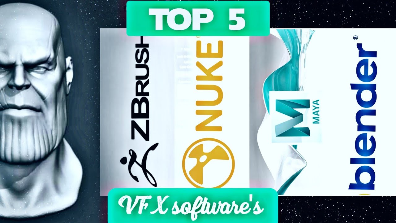 🖥Top 5 VFX software's used in movies