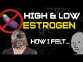 What High &amp; Low Estrogen Feels Like