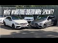 2019 Mercedes A35 VS 2018 Mercedes A45 DRIVING POV/REVIEW