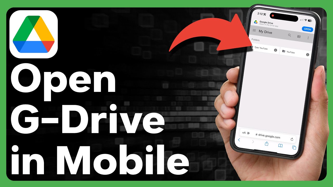 How To Open Google Drive In Mobile 