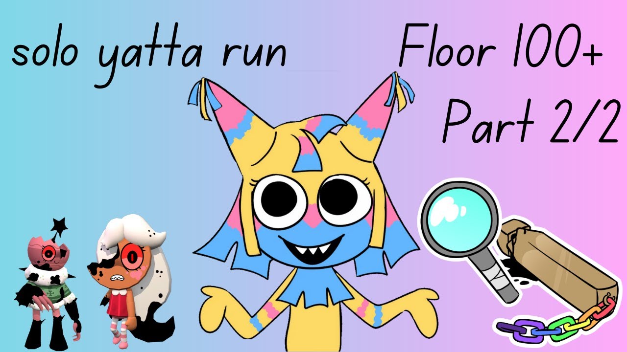 dandys world solo yatta floor 101 (Part 2: Floor 74-101) (uncut) - YouTube