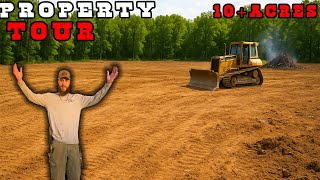 Start To Finish House Site Prep | PROPERTY TOUR