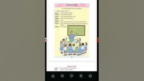 4.2 Activity Time | Maharashtra state board|Class 2|Std 2|English Medium|Solution | Question  Answer