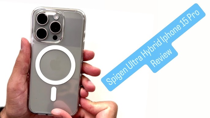 Funda Spigen Ultra Hybrid Mag MagSafe iPhone 15 Pro Oro Case