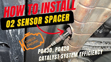 P0430 P0420 Check Engine "Fix" | Lexus IS300 O2 Spacer Install